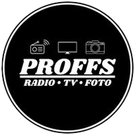 Proffs Radio, TV och Foto Aktiebolag logotyp