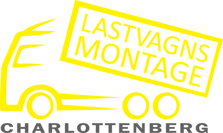 Lastvagnsmontage i Eda Aktiebolag logotyp