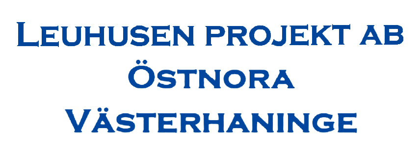 Leuhusen Projekt Aktiebolag logotyp