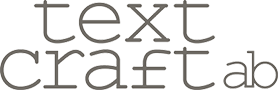 Textcraft i Stockholm Aktiebolag logotyp