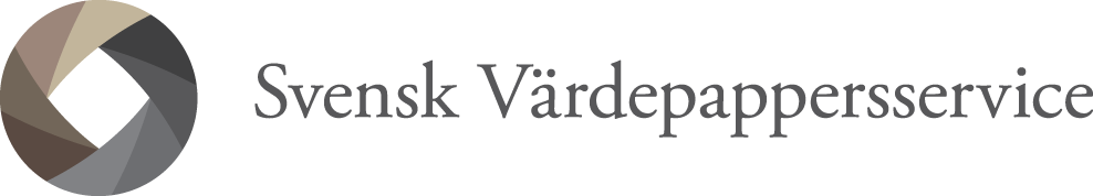 Svensk Värdepappersservice i Stockholm AB logotyp