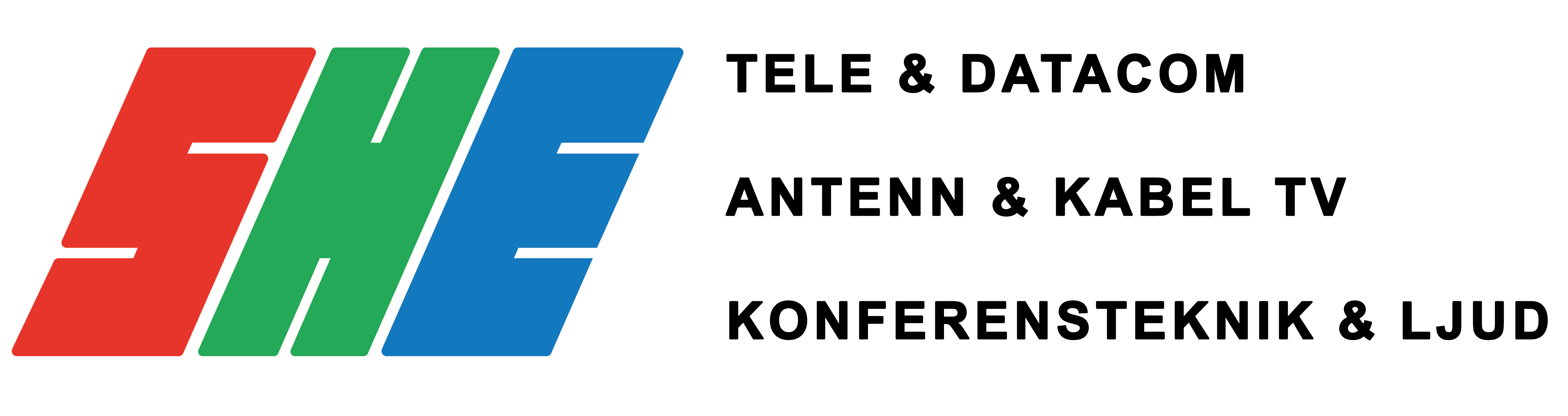 S.H.E. Service-Huset Elektronik och Satellit Aktiebolag logotyp