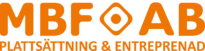 MBF Plattsättning & Entreprenad AB logotyp