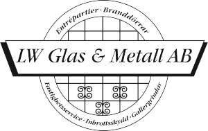 L W Glas & Metall AB logotyp