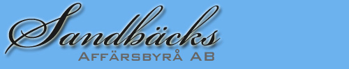 Sandbäcks Affärsbyrå Aktiebolag logotyp