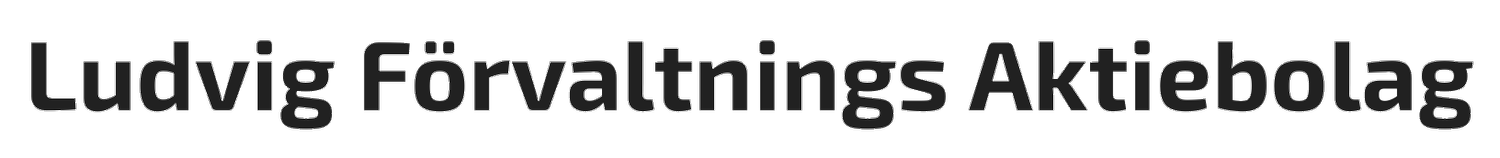 Ludvig Förvaltnings Aktiebolag logotyp
