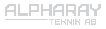 Alpharay Teknik AB logotyp