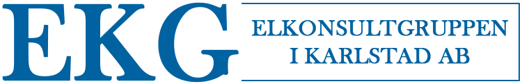 EKG Elkonsultgruppen i Karlstad Aktiebolag logotyp