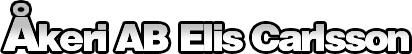 Åkeri Aktiebolaget Elis Carlsson logotyp