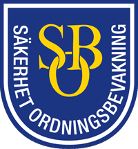 Säkerhet Ordningsbevakning SOB Aktiebolag logotyp