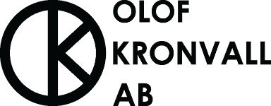 Olof Kronvall AB logotyp