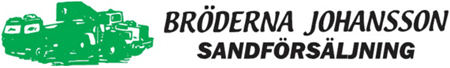 Bröderna Johansson Sandförsäljning Aktiebolag logotyp