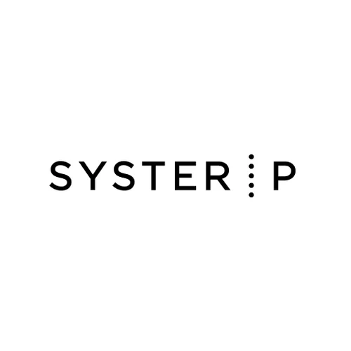 Syster P AB logotyp