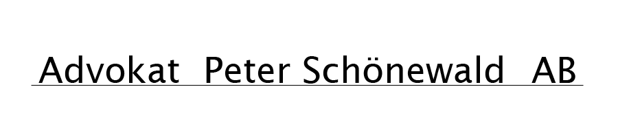 Peter Schönewald AB logotyp