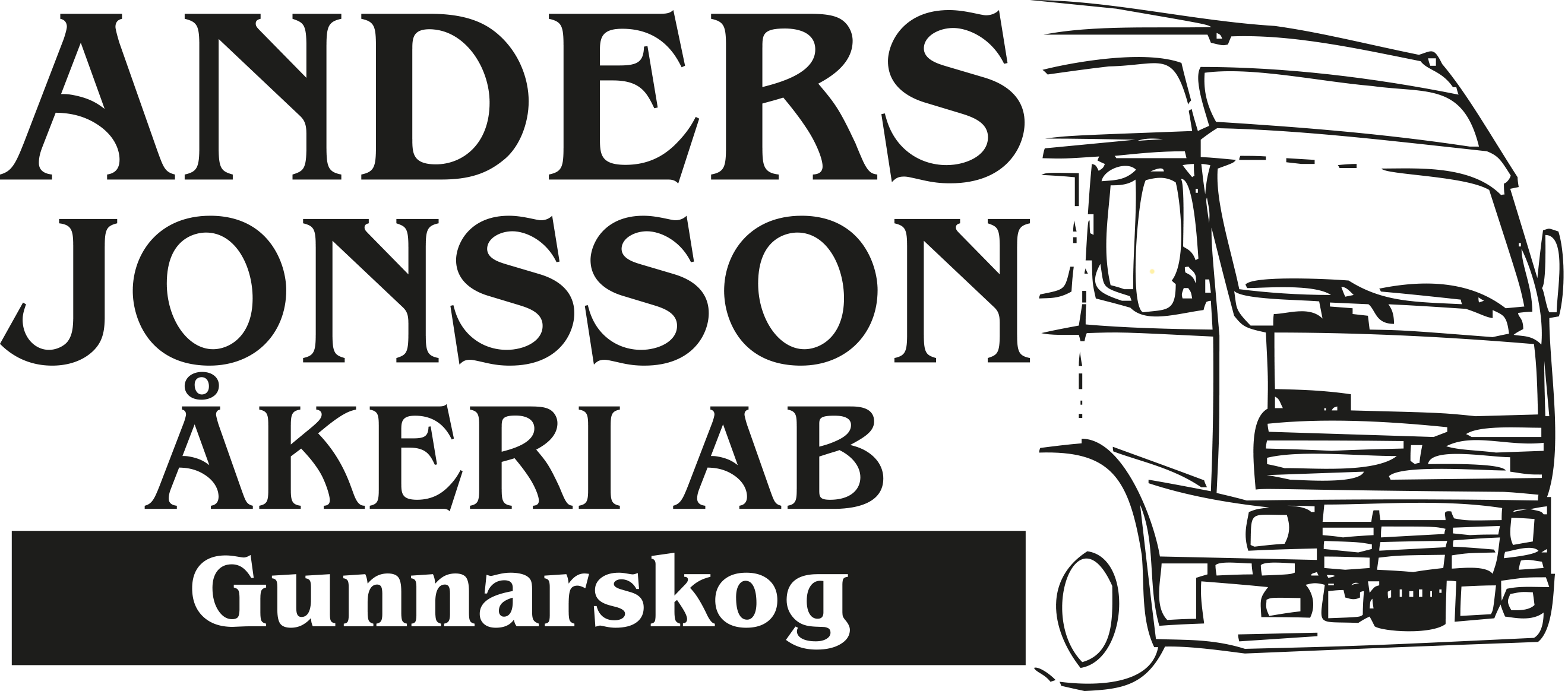 Anders Jonsson Åkeri Aktiebolag logotyp
