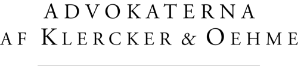Advokatfirman af Klercker Aktiebolag logotyp