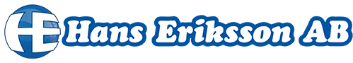 Hans Eriksson i Frövi Aktiebolag logotyp