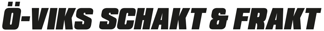 Ö-VIKS Schakt & Frakt Aktiebolag logotyp