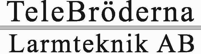 TELEBRÖDERNA LARMTEKNIK Aktiebolag logotyp