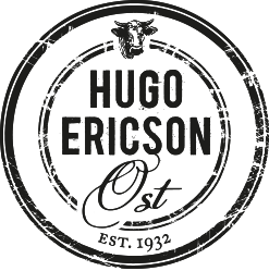 Hugo Ericson Ost i Saluhallen AB logotyp