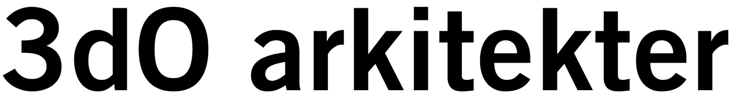 3dO arkitekter AB logotyp