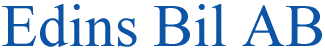 EDINS BIL AB logotyp