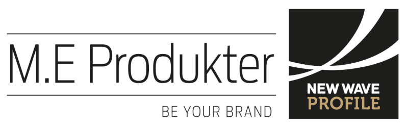 M.E Produkter AB logotyp