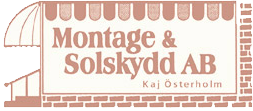 Montage & Solskydd K. Österholm Aktiebolag logotyp
