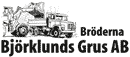 Bröderna Björklunds Grus Aktiebolag logotyp