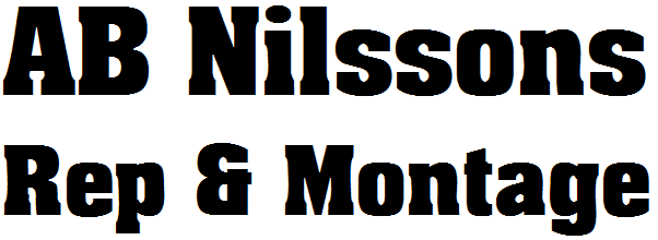 Aktiebolaget Nilssons Rep o Montage logotyp