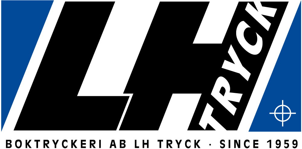 Boktryckeri Aktiebolag LH Tryck logotyp