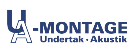 Undertaks- och akustikmontage i Enköping Aktiebolag logotyp