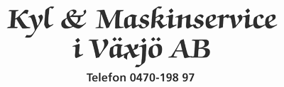 Kyl och Maskinservice i Växjö Aktiebolag logotyp