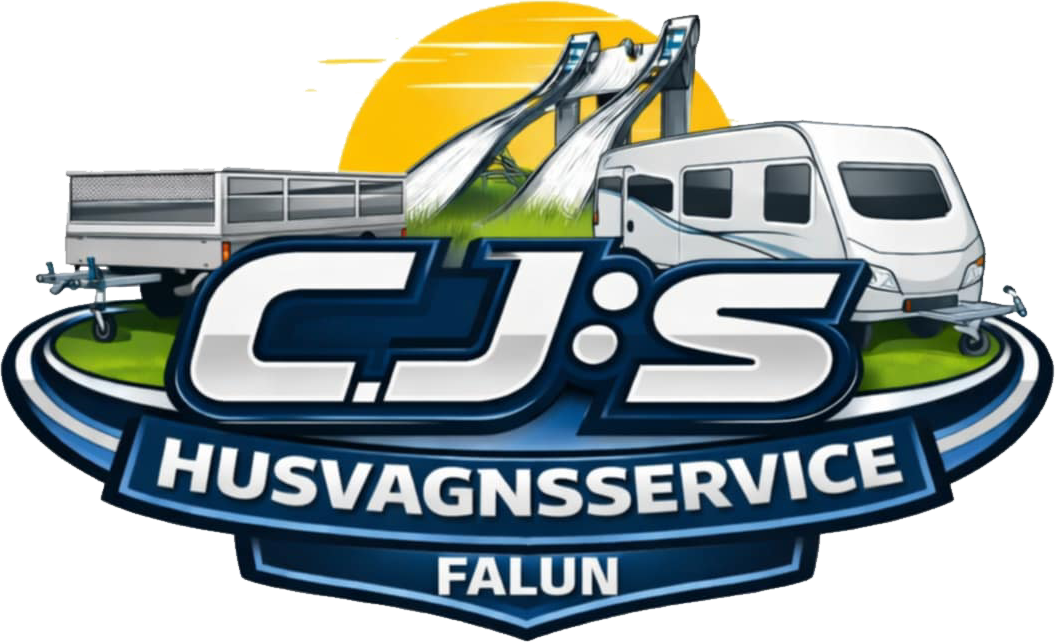 CJ:s HUSVAGNSSERVICE I FALUN Aktiebolag logotyp