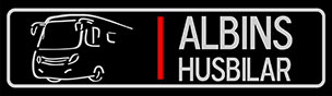 Albins Husbilar AB logotyp