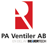 P A Ventiler Aktiebolag logotyp