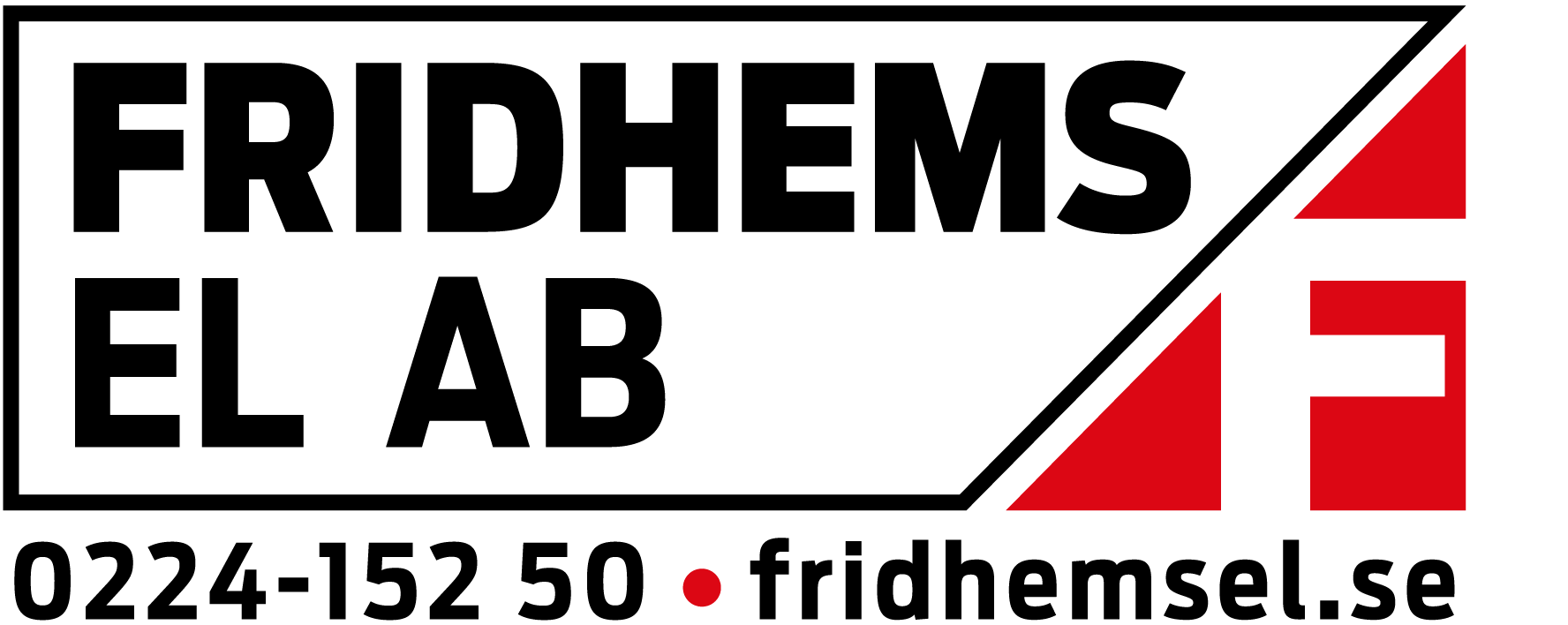 Fridhems El AB logotyp