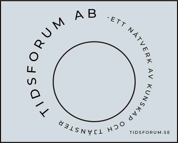 TIDSFORUM I GÖTEBORG Aktiebolag logotyp