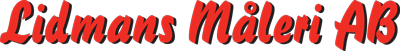 Lidmans Måleri AB logotyp