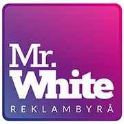 Mr. White Reklambyrå AB logotyp