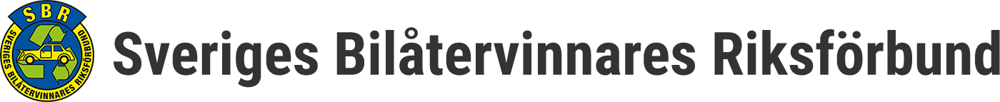 SBR Sveriges Bilåtervinnares Riksförbund Service AB logotyp