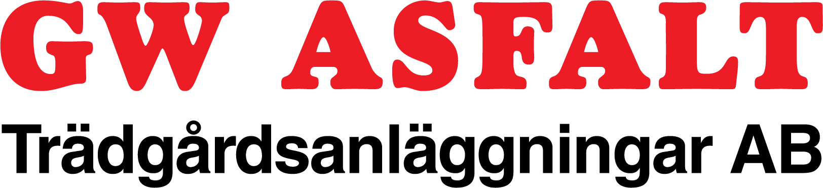 GW ASFALT & TRÄDGÅRDSANLÄGGNINGAR Aktiebolag logotyp