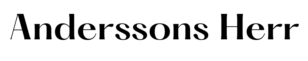 Anderssons Kläder i Lund AB logotyp