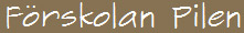 Förskolan Pilen AB logotyp