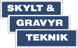 Skylt & Gravyrteknik i Sverige AB logotyp