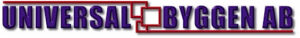 Universalbyggen Aktiebolag logotyp