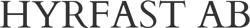 Hyrfast AB logotyp