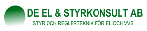 DE El & Styrkonsult Dan Ellnefjärd Aktiebolag logotyp