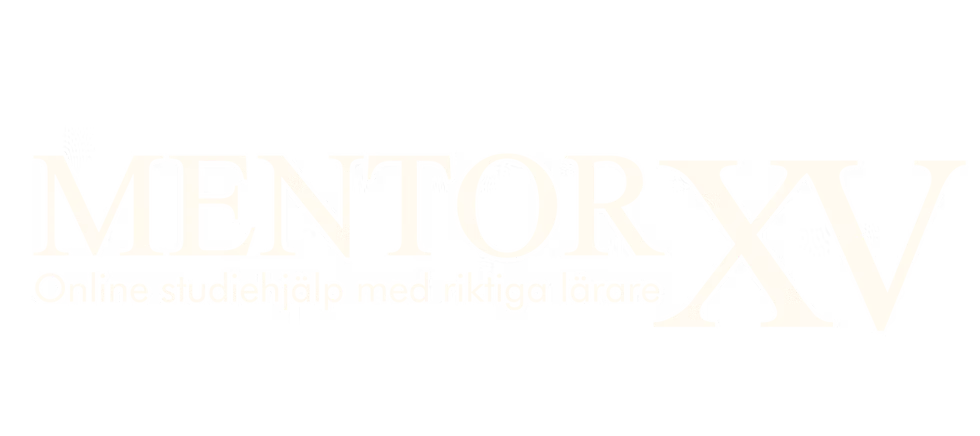 Mentor XV Studiehjälp AB logotyp