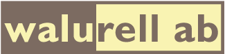 Walurell AB logotyp